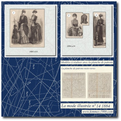 1884 N°14 Patrons A4 La...