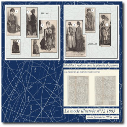 1885 N°12 Patrons A4 La...