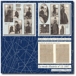 1887 N°13 Patrons A4 La...