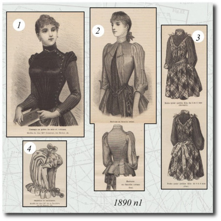 Cashmere capeline 1890