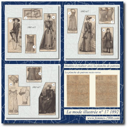 1892 N°17 Patrons A4 La...