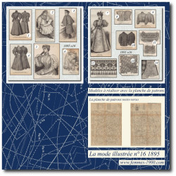 1895 N°16 Sewing patterns...