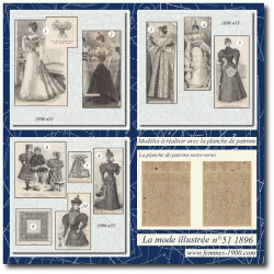 1896 N°51 Patrons A4 La...