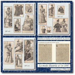 1897 N°14 Patrons A4 La...