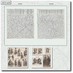 1871 N°16 Sewing patterns...