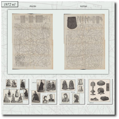 Patrons de couture de 1872 1