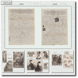 1872 N°3 Sewing patterns...