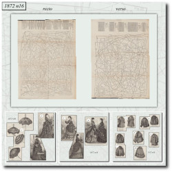 1872 N°16 Sewing patterns...