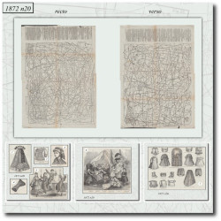 1872 N°20 Sewing patterns...