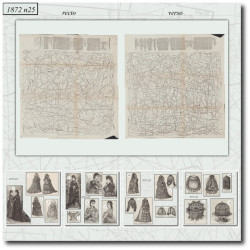 1872 N°25 Sewing patterns...