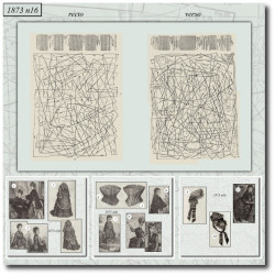 1873 N°36 Patrons  La mode...