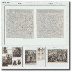 1874 N°27 Sewing patterns...