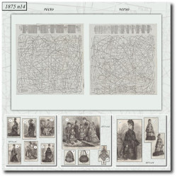 1875 N°14 Patrons  La mode...