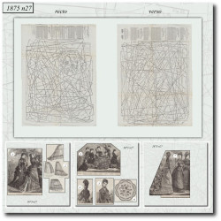 1875 N°27 Patrons  La mode...