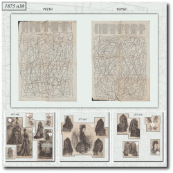 1875 N°38 Sewing patterns...