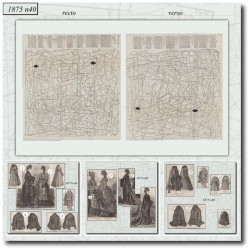 1875 N°40 Sewing patterns...