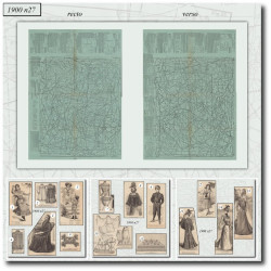 1900 N°27 Sewing patterns...