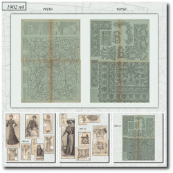 1902 N°4 Patrons A3 La mode...