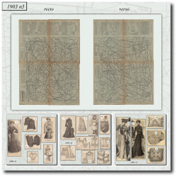 1903 N°5 Patrons A3 La mode...