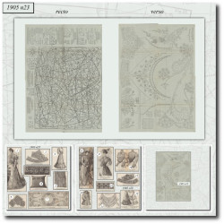 1905 N°23 Sewing patterns...