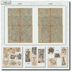 1906 N°5 Patrons A3 La mode...