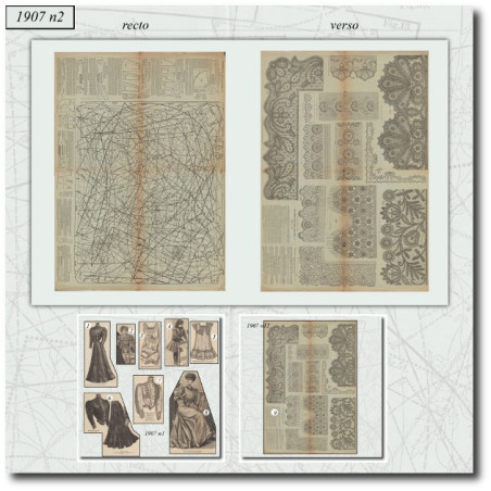 Patrons de couture de 1907 2