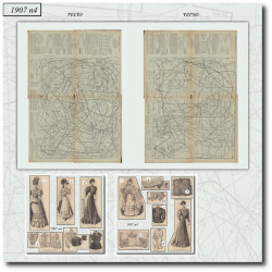 1907 N°4 Patrons A3 La mode...