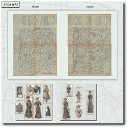 1908 N°43 Patrons A3 La...