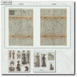 1908 N°50 Sewing patterns...