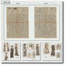 1909 N°11 Sewing patterns...