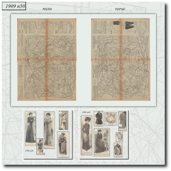 1909 N°50 Sewing patterns...