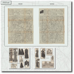 1910 N°4 Patrons A3 La mode...