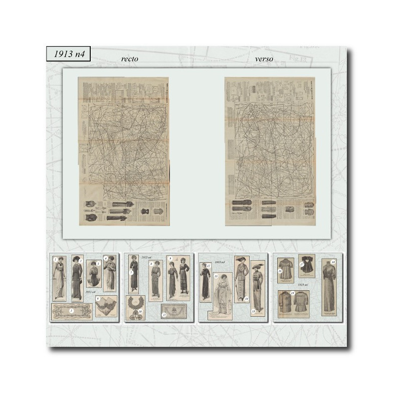 Patrons de couture de 1913 4