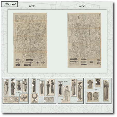 sewing patterns 1913 4