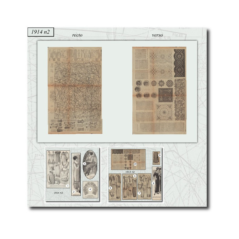 sewing patterns 1914 2