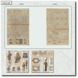 1914 N°9 Patrons A3 La mode...