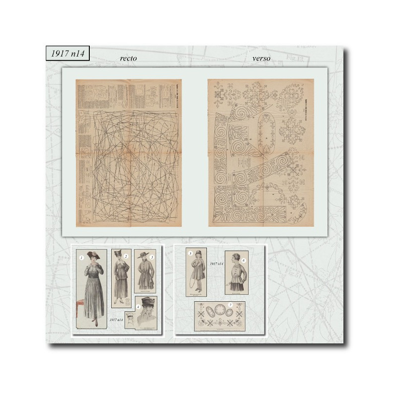 sewing patterns 1917 14