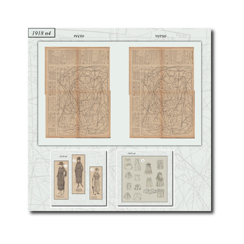 Patrons de couture de 1918 4