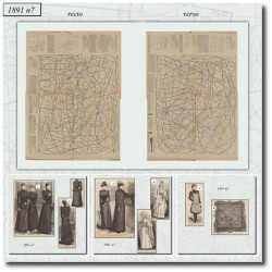 1891 N°7 Patrons A3 La mode...