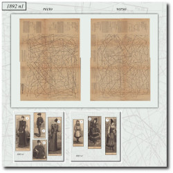 Patrons de couture de 1892 1