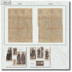 1892 N°5 Patrons A3 La mode...