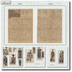 1892 N°14 Patrons A3 La...