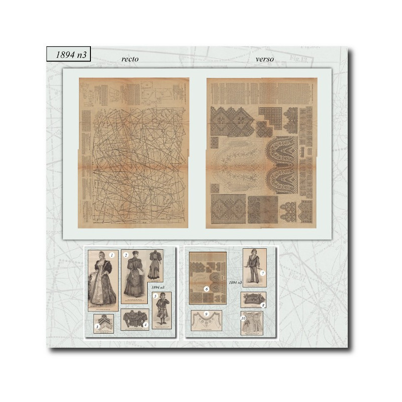 Patrons de couture de 1894 3