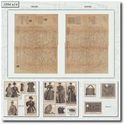 1894 N°14 Patrons A3 La...