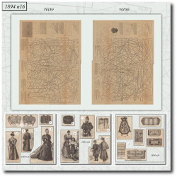 1894 N°16 Patrons A3 La...