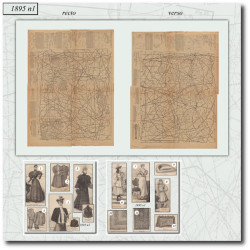 Patrons de couture de 1895 1