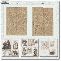 1896 N°5 Patrons A3 La mode...