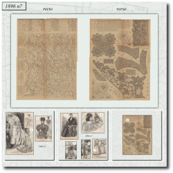 1896 N°7 Patrons A3 La mode...