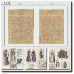 1898 N°5 Patrons A3 La mode...