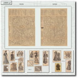 Patrons de couture de 1899 1